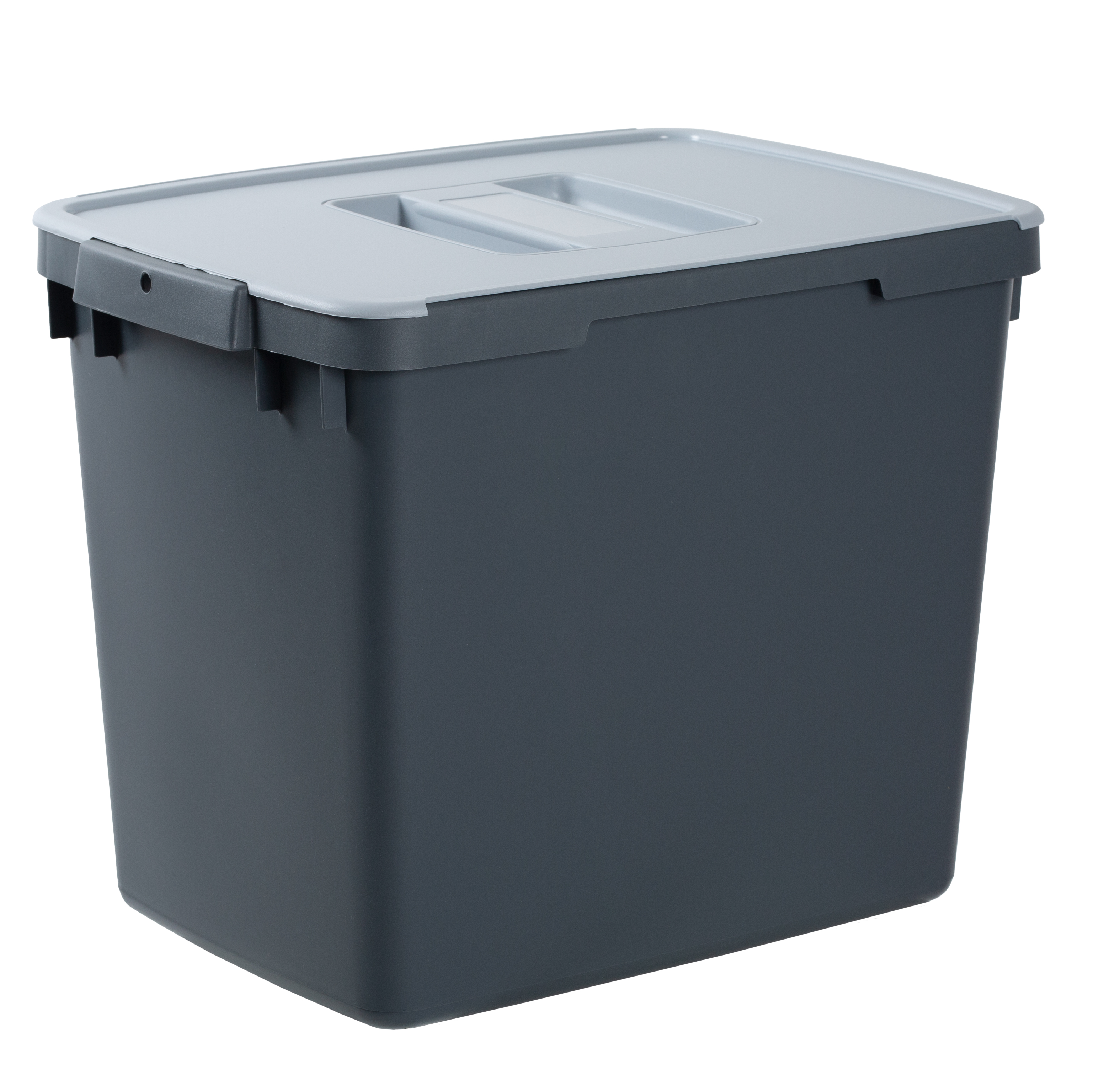 Covered waste online bin